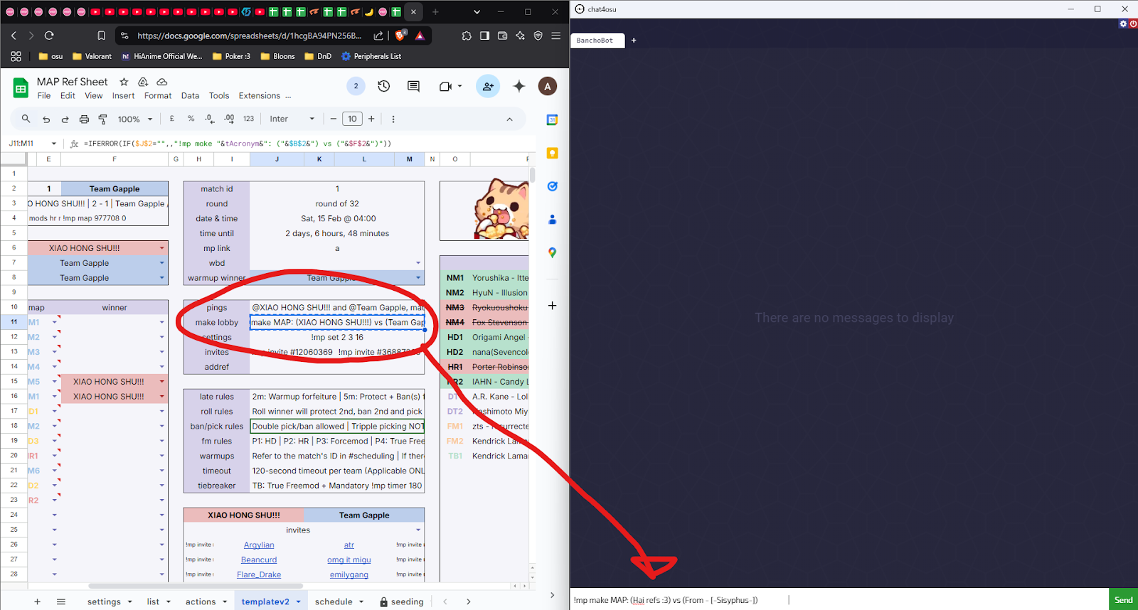 Settings Command Copy